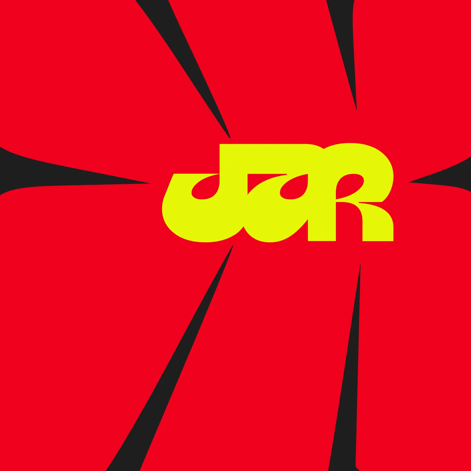 The JAR mark on a red burst